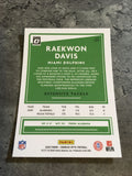 Raekwon Davis Dolphins 2020 Panini Donruss Optic Rookie #134