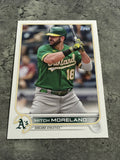 Mitch Moreland A's 2022 Topps #42