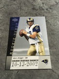 Marc Bulger  Rams 2006 Upper Deck Rookie Debut Game #GDD-MB