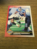 Leonard Marshall Giants 1991 Score #170