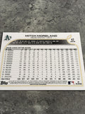 Mitch Moreland A's 2022 Topps #42