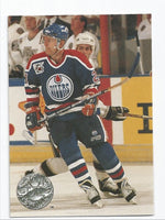 Vincent Damphousse Oilers 1991-1992 Pro Set Platinum #35