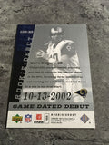 Marc Bulger  Rams 2006 Upper Deck Rookie Debut Game #GDD-MB