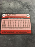 Mel Hall Yankees 1989 Topps Traded #44T