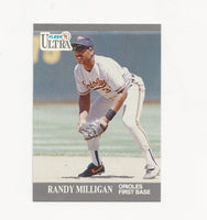 Randy Milligan Orioles 1991 Fleer Ultra #20