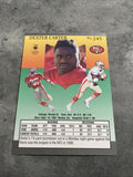 Dexter Carter 49ers 1991 Fleer Ultra #245