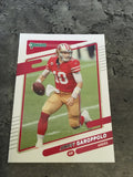 Jimmy Garoppolo 49ers 2021 Panini Donruss #53
