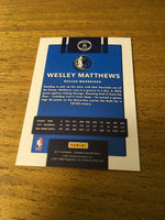 Wesley Matthews Mavericks 2017-2018 Donruss #33