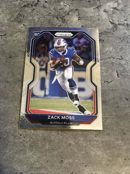 Zack Moss Bills 2020 Panini Prizm Rookie #311