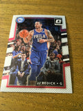 JJ Redick 76ers 2017-2018 Donruss Optic #113