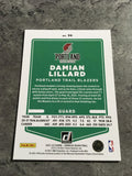 Damian Lillard Trail Blazers 2021-22 Donruss #96