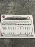 Alex Kirilloff Twins 2022 Topps Future Stars #197
