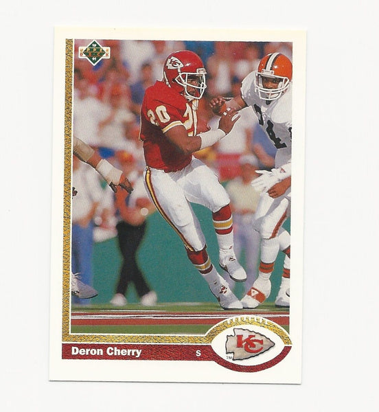 Deron Cherry Chiefs 1991 Upper Deck #374