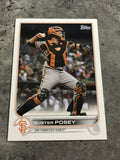 Buster Posey Giants 2022 Topps #209