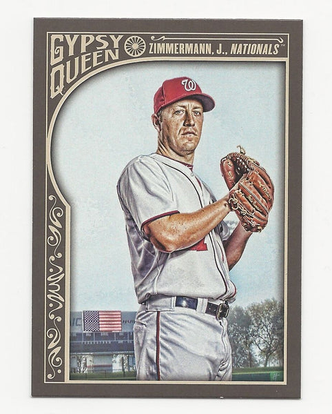 Jordan Zimmermann Nationals 2015 Topps Gypsy Queen #12A