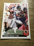 Andre Rison Falcons 1992 Fleer #15