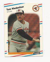 Tom Neidenfuer Orioles 1988 Fleer #568
