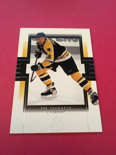 Joe Thornton Bruins 1999-2000 SP Authentic #6