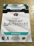 Liam Foudy Blue Jackets 2020-2021 Upper Deck MVP Rookie #248SP