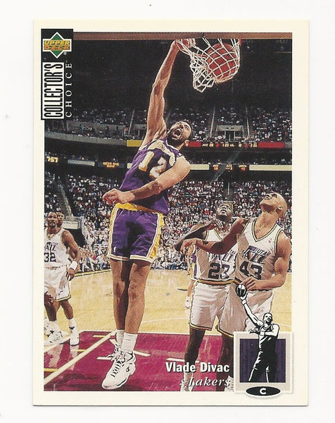 Vlade Divac Lakers 1994-1995 Upper Deck Collectors Choice #312