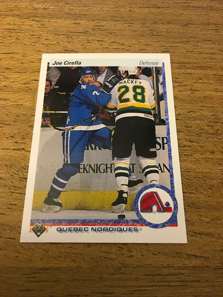 Joe Cirella Nordiques 1990-1991 Upper Deck #293