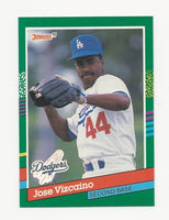 Jose Vizcaino Dodgers 1991 Donruss #724