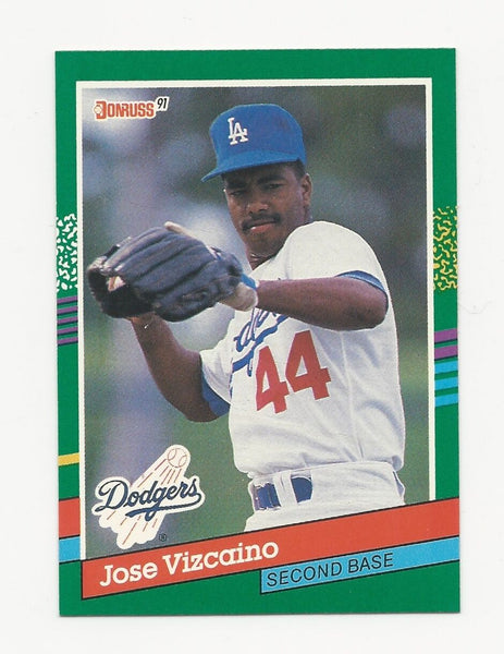 Jose Vizcaino Dodgers 1991 Donruss #724