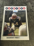 Sammy Morris Patriots 2008 Topps #104