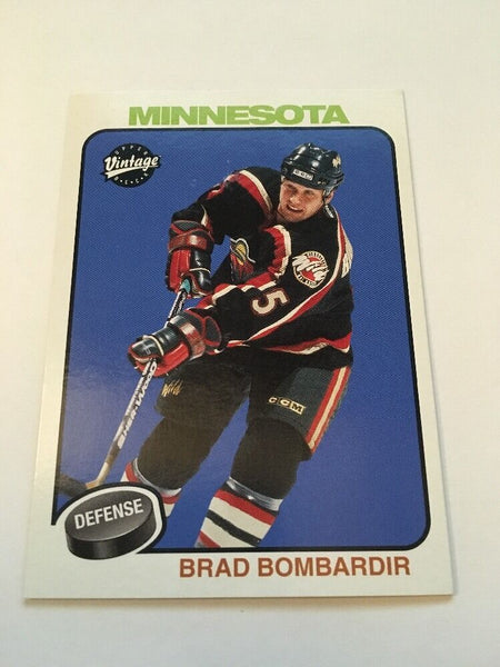 Brad Bombardir Wild 2001-2002 Upper Deck Vintage #125