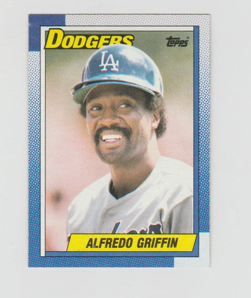 Alfredo Griffin Dodgers 1990 Topps #643