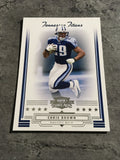 Chris Brown Titans 2006 Donruss Threads #93