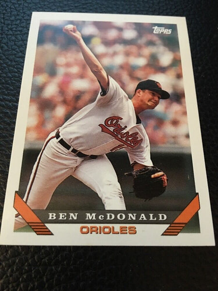 Ben McDonald Orioles 1993 Topps #218