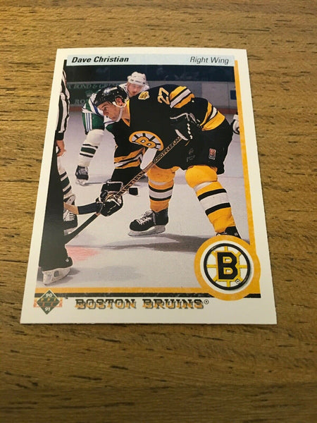 Dave Christian Bruins 1990-1991 Upper Deck #61