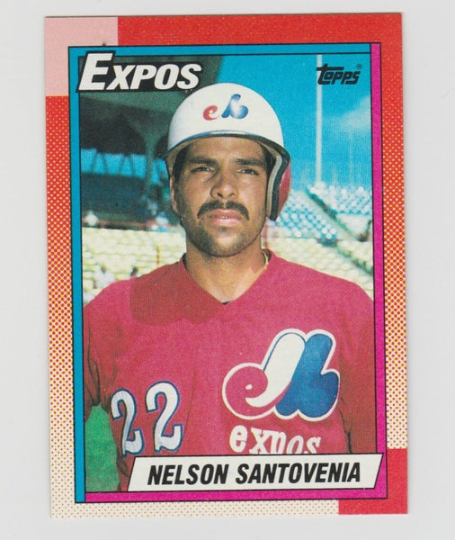 Nelson Santovenia Expos 1990 Topps #614