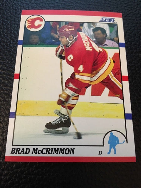 Brad McCrimmon Flames 1990-1991 Score #184