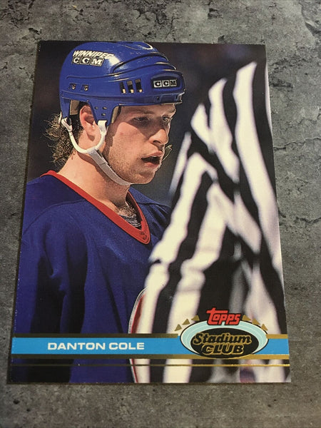 Danton Cole Jets 1991-92 Topps Stadium Club #342