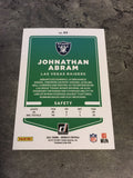 Johnathan Abram Raiders 2021 Panini Donruss #89
