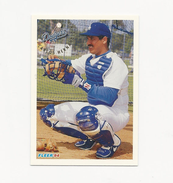 Carlos Hernandez Dodgers 1994 Fleer #512