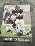 Brad Muster Bears 1991 Fleer Ultra #158