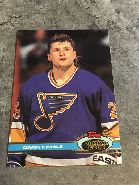 Darin Kimble Blues 1991-92 Topps Stadium Club #278