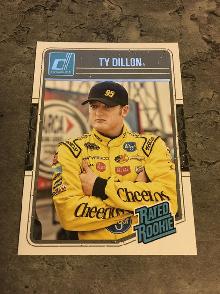 Ty Dillon 2017 NASCAR Panini Donruss Rated Rookie #28