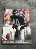 Brian Jordan Falcons 1991 Fleer Ultra #145