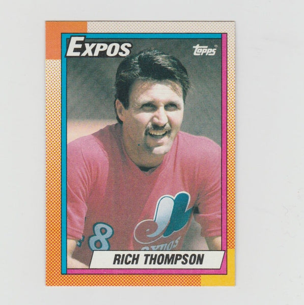 Rich Thompson Expos 1990 Topps #474