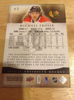 Michael Frolik Blackhawks 2013-2014 UD Artifacts #62