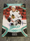 Dominik Kubalik Blackhawks 2021-22 Upper Deck MVP #197