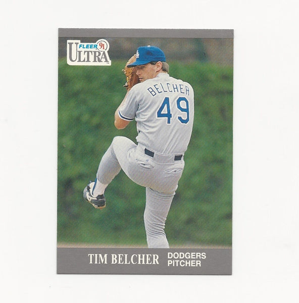 Tim Belcher Dodgers 1991 Fleer Ultra #159
