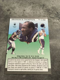 Broderick Thompson Chargers 1991 Fleer Ultra #130