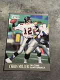 Chris Miller Falcons 1991 Fleer Ultra #146