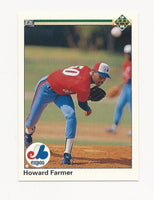 Howard Farmer Expos 1990 Upper Deck #753