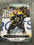 Karson Kuhlman Bruins 2019-2020 Upper Deck MVP Rookie #229